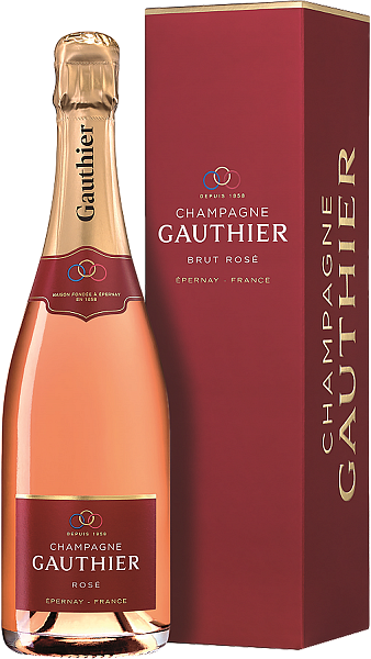 Gauthier Rose Champagne AOC Maison Burtin (gift box), 0.75 л в Новосибирске
