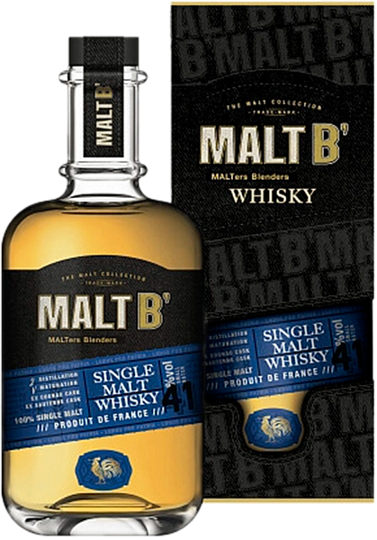 Malt B French Single Malt Whisky (Подарочная упаковка), 0.7 л в Новосибирске