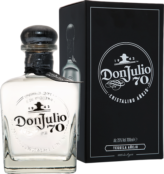 Don Julio 70 Сristalino Anejo (Подарочная упаковка), 0.7 л в Новосибирске