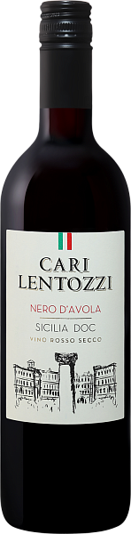 Cari Lentozzi Nero d'Avola Sicilia DOC Villa Degli Olmi, 0.75 л в Новосибирске