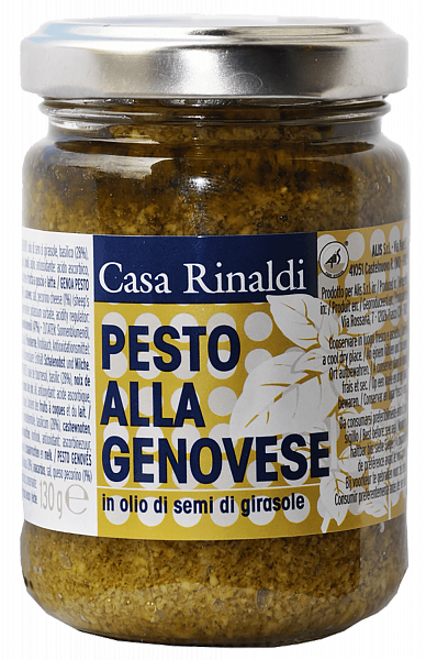 Pesto Sauce Genoa with Sunflower Oil Casa Rinaldi