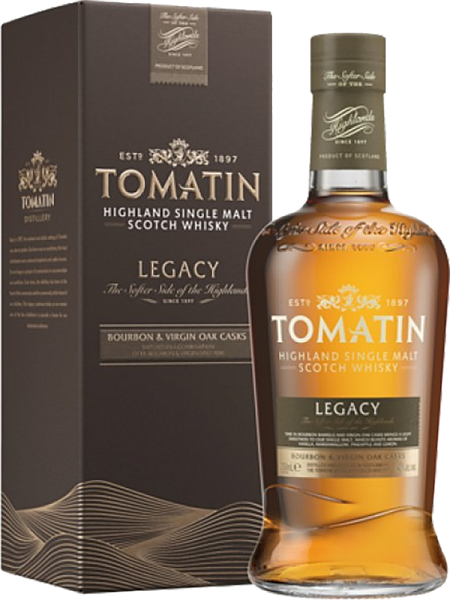 Tomatin Legacy Highland Single Malt Scotch Whisky (gift box), 0.7 л в Новосибирске