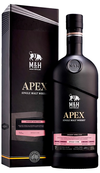 M&H Apex Dessert Wine Cask Single Malt Whiskey (gift box), 0.7 л в Новосибирске