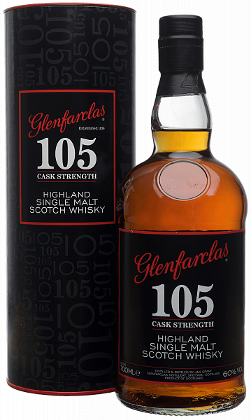 Glenfarclas 105 Single Malt Scotch Whisky (gift box), 0.7л
