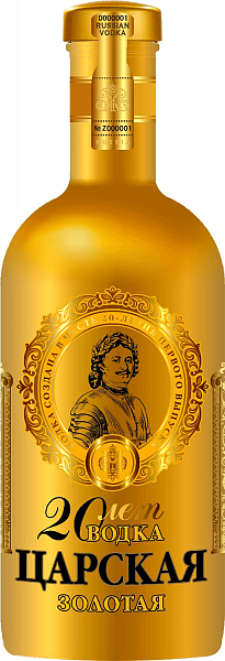 Tsarskaya Gold 20th Anniversary, 0.7 л в Новосибирске