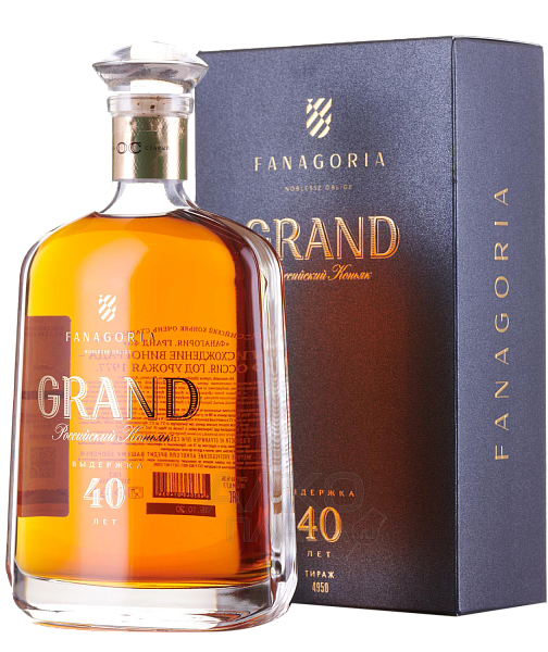 Fanagoria Grand OS 40 y.o.(gift box), 0.7 л в Новосибирске