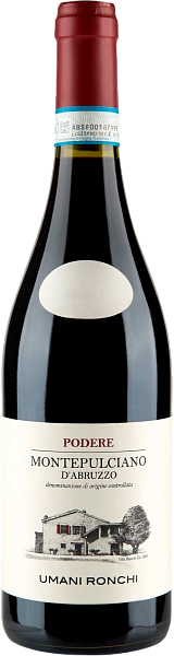 Podere Montepulciano d'Abruzzo DOC Umani Ronchi, 0.75 л в Новосибирске