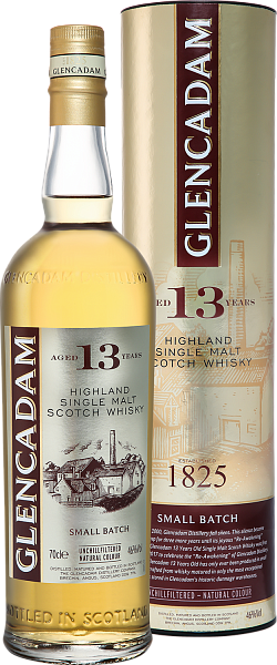 Glencadam Highland Single Malt Scotch Whisky 13 y.o (gift box), 0.7 л в Новосибирске