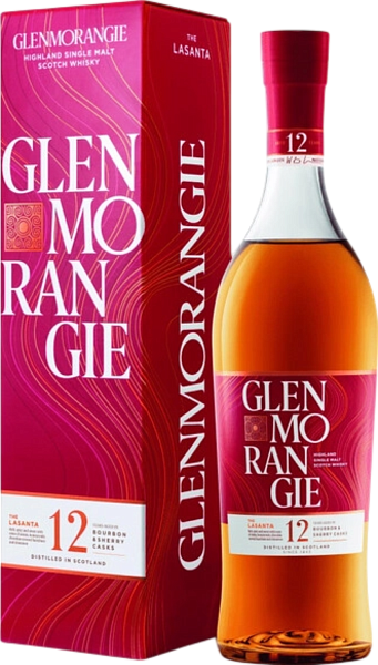Glenmorangie Lasanta 12 y.o. single malt scotch whisky (gift box), 0.7 л в Новосибирске