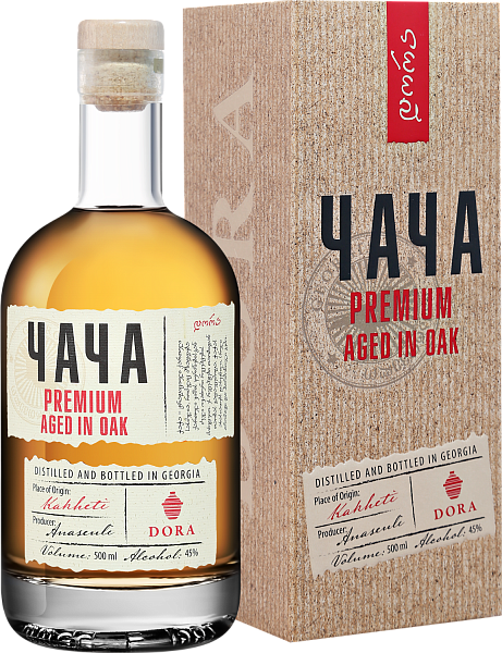 Chacha Askaneli Premium Dora (gift box), 0.5 л в Новосибирске