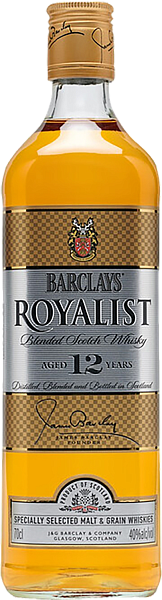 Barclays Royalist 12 y.o. Blended Scotch Whisky, 0.7 л в Новосибирске