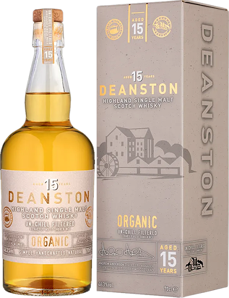 Deanston 15 Years Old Single Malt Scotch Whisky (gift box), 0.7 л в Новосибирске