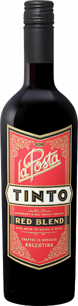 Вино La Posta Tinto Mendoza, 0.75 л