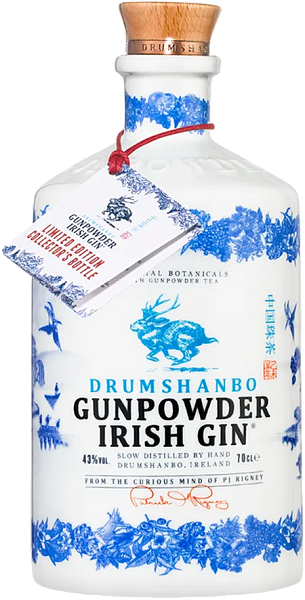 Drumshanbo Gunpowder Irish Gin in a ceramic bottle, 0.7 л в Новосибирске