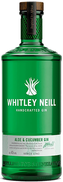 Whitley Neill Aloe & Cucumber Handcrafted Dry Gin, 0.7 л в Новосибирске