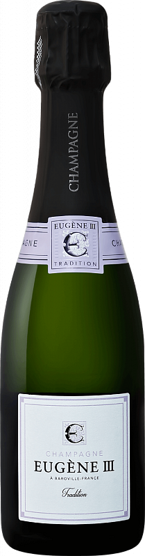 Еужен III Традисьон Брют Шампань АOC Кооператив Виниколь де ла Режьон де Баровиль 0.375 л