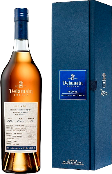 Delamain Pleiade Collection Revelation Malaville Grande Champagne Cognac (gift box), 0.7 л в Новосибирске