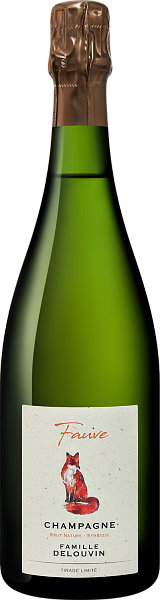 Fauve Brut Nature Champagne AOC Famille Delouvin, 0.75 л в Новосибирске