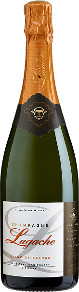 Champagne Lagache Champagne AOC Blanc de Blancs Brut Reserve, 0.75 л в Новосибирске