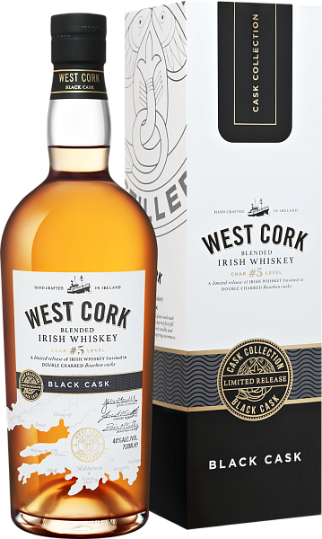 West Cork Black Cask Blended Irish Whiskey (gift box), 0.7 л в Новосибирске