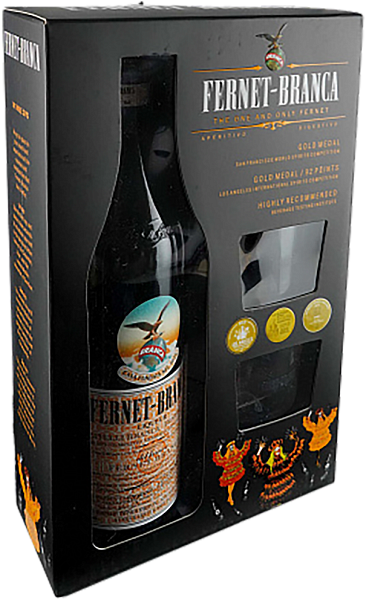 Fernet-Branka (gift box with 2 shots), 0.5 л в Новосибирске