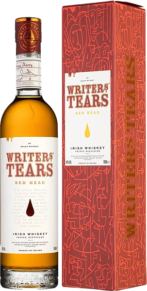 Writers Tears Red Head Single Malt Irish Whisky (gift box), 0.7 л в Новосибирске