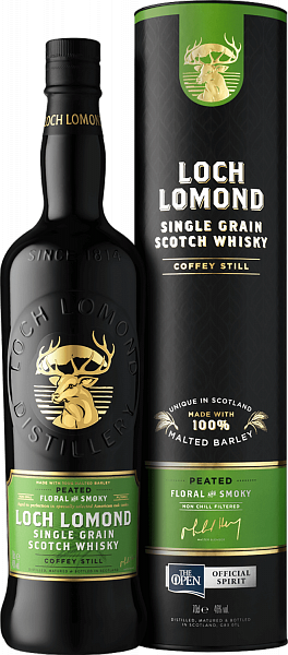 Loch Lomond Single Grain Peated Scotch Whisky (gift box), 0.7 л в Новосибирске