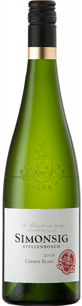 Chenin Blanc Stellenbosch WO Simonsig, 0.75 л в Новосибирске