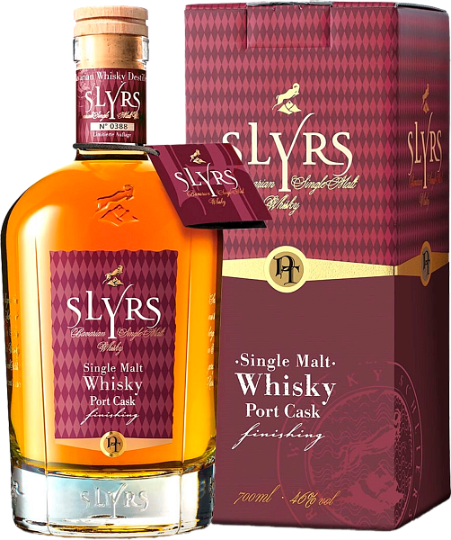 Slyrs Port Cask Finish Single Malt Bavarian Whisky (gift box), 0.7 л в Новосибирске