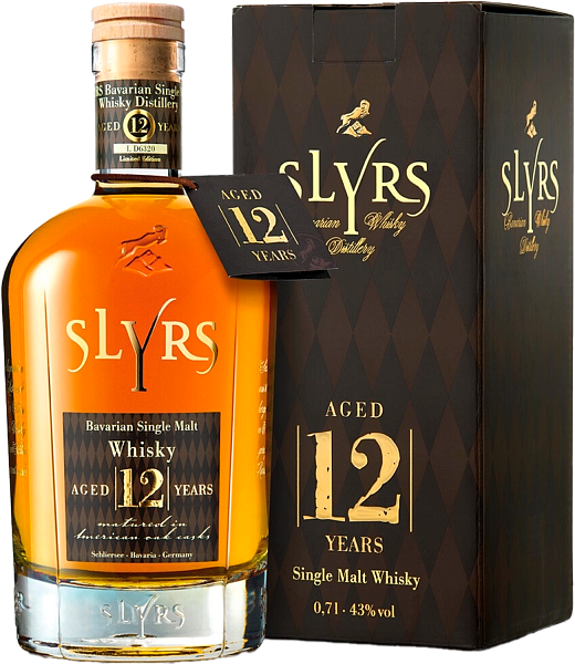 Slyrs Single Malt Bavarian Whisky 12 y.o. (gift box), 0.7 л в Новосибирске