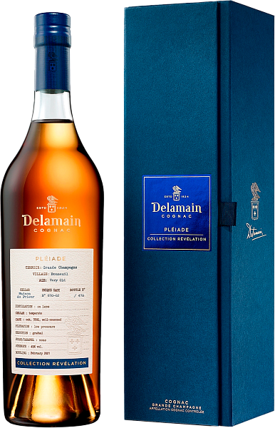 Delamain Pleiade Collection Revelation Bonneuil Grande Champagne Cognac (gift box), 0.7 л в Новосибирске
