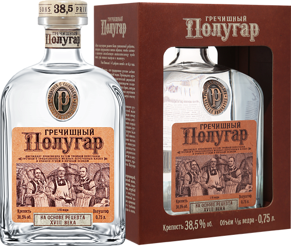 Polugar Buckwheat (Подарочная упаковка), 0.75 л в Новосибирске
