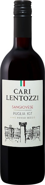 Cari Lentozzi Sangiovese Puglia IGT Villa Degli Olmi, 0.75 л в Новосибирске