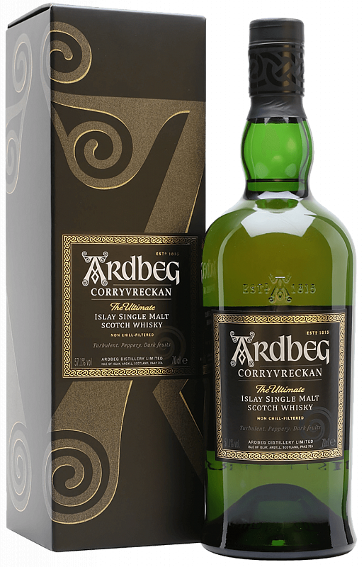 Ардбег Корриврекан Сингл Молт Односолодовый Шотландский Виски в подарочной упаковке 0.7 л
