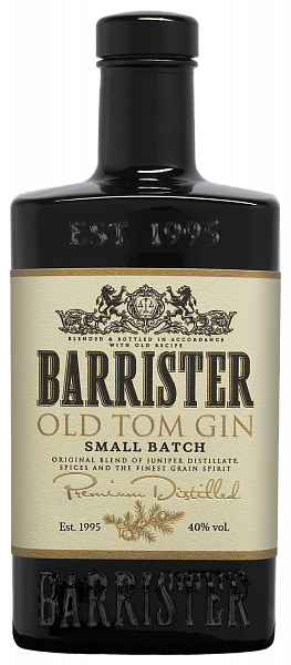 Barrister Old Tom Gin, 0.7л