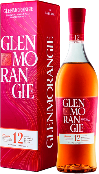 Glenmorangie Lasanta Single Malt Scotch Whisky (gift box), 0.75 л в Новосибирске