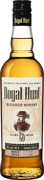 Royal Hunt Blended Whisky 5 y.o., 0.5 л в Новосибирске